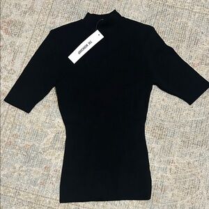 NWT The Workshop Classic Black top